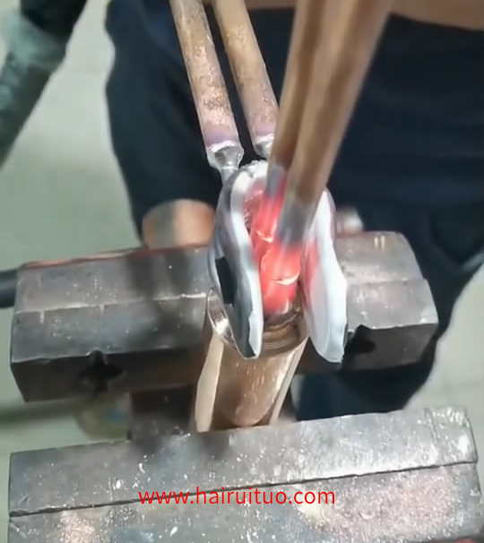 铜管焊接用手持高频感应加热设备，高频焊机